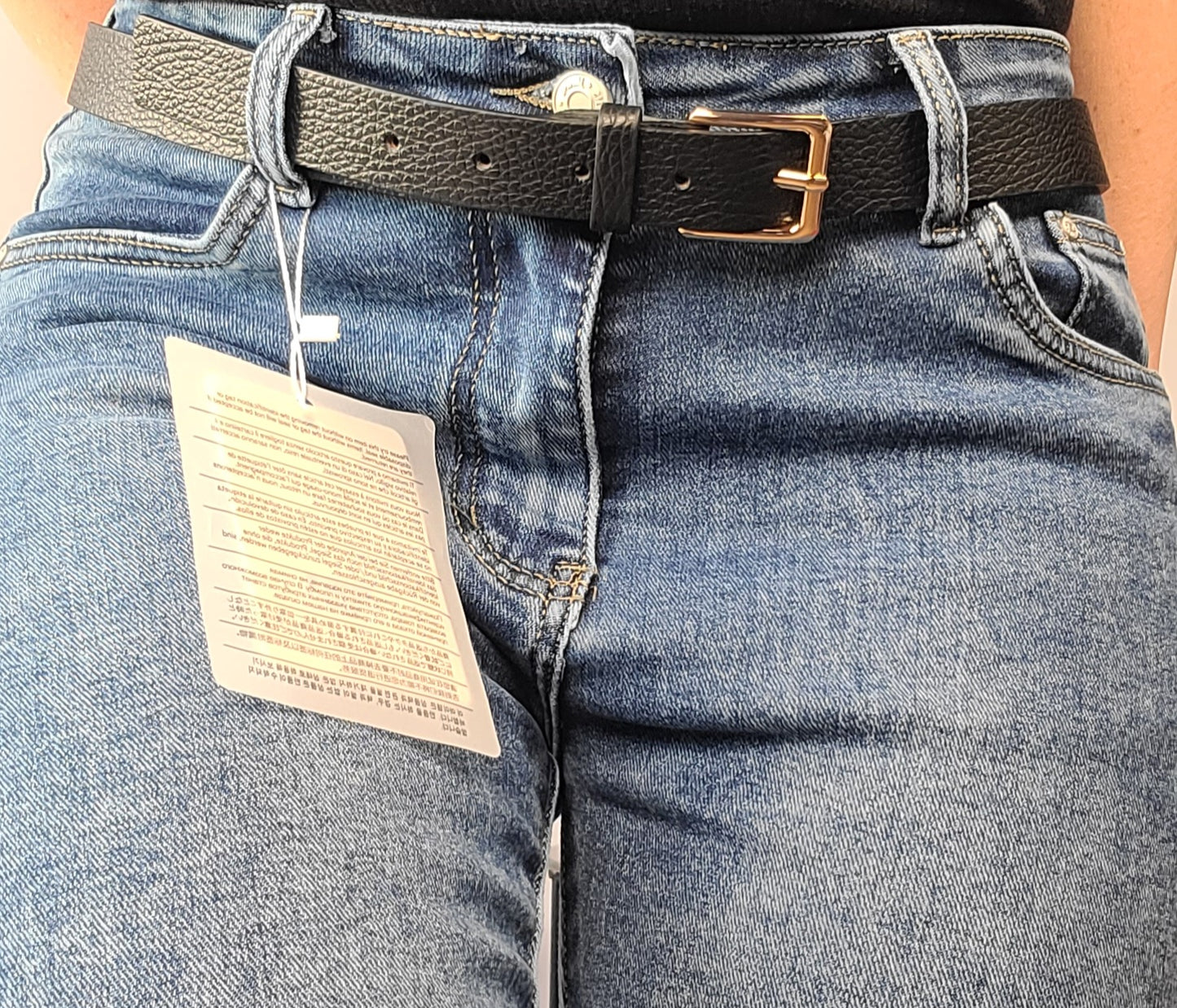 Ceinture JESSIE en Cuir 100 cm / Taille 44