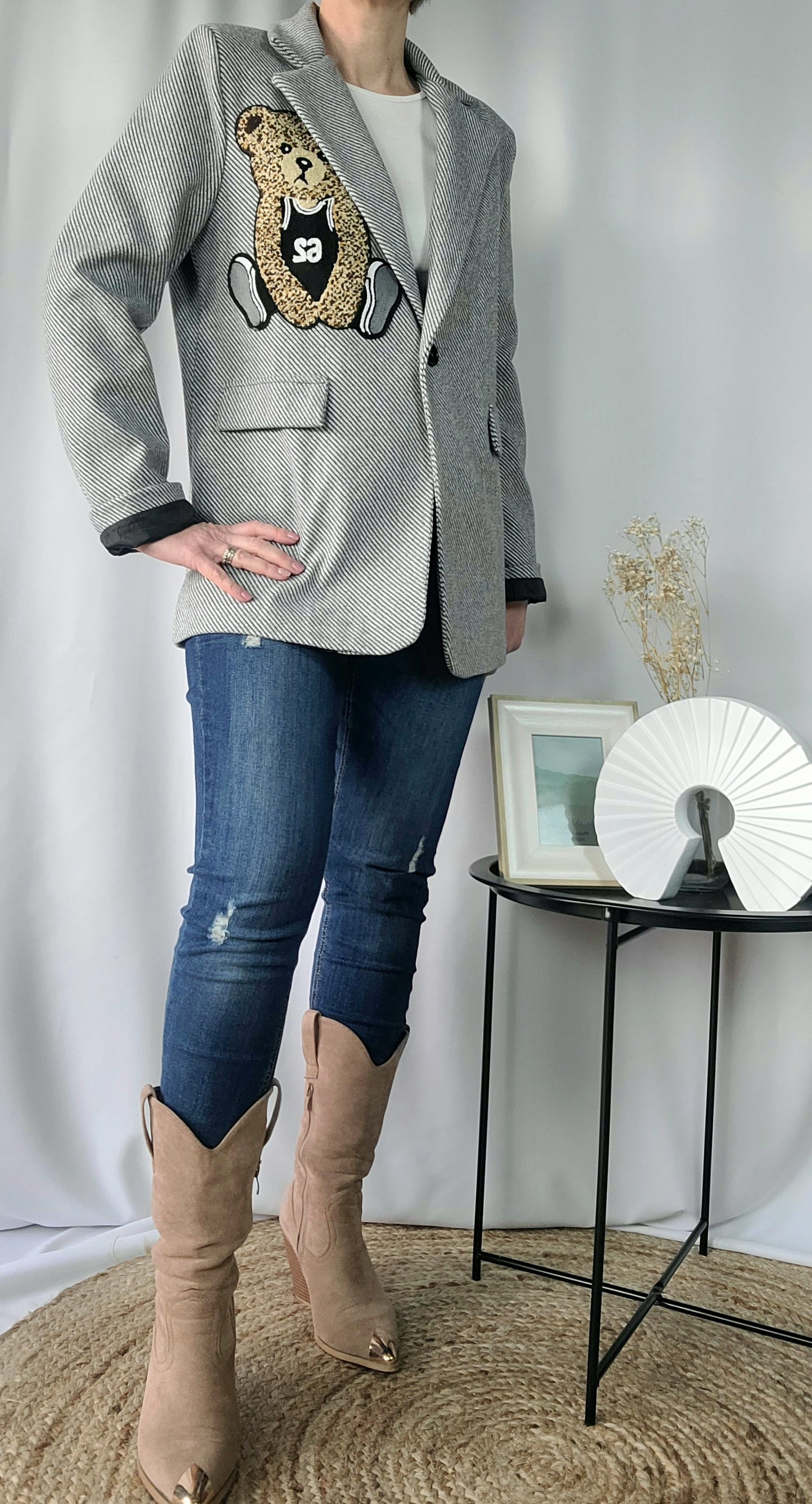 Blazer TEDDY, avec ourson sur le coeur