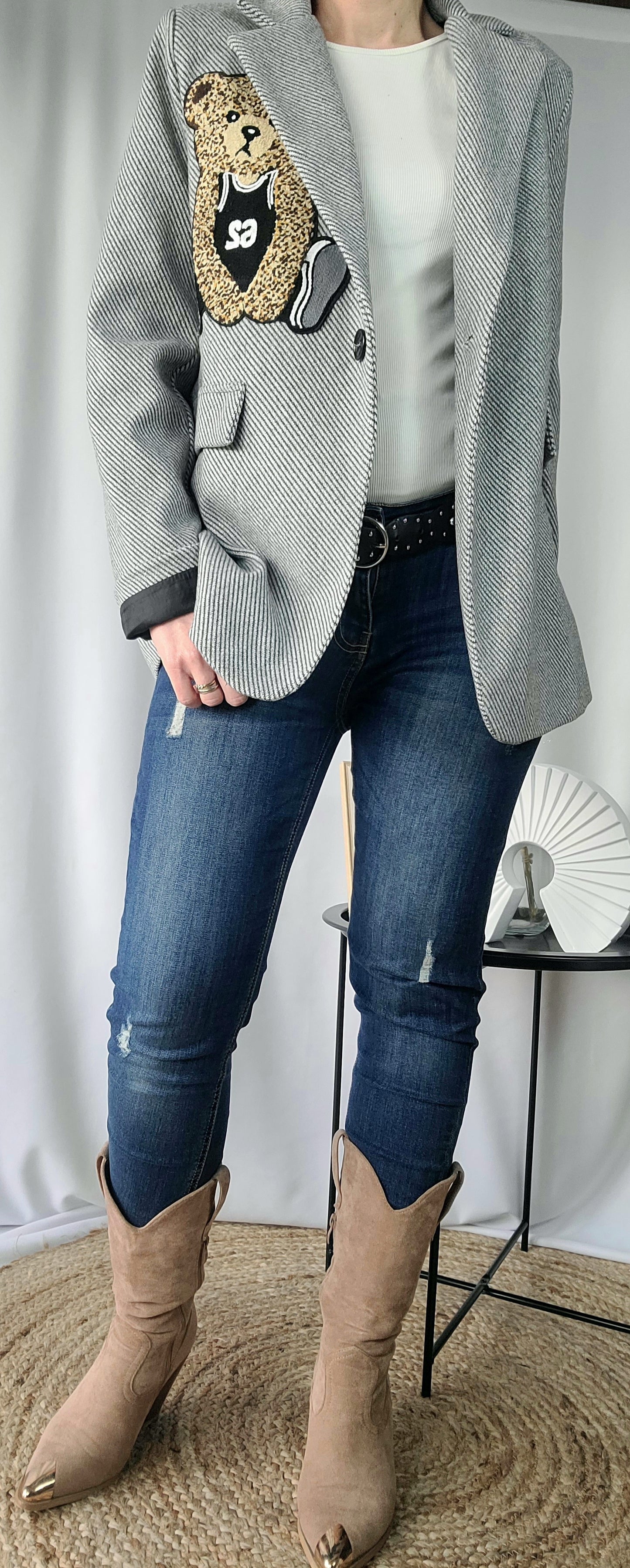 Blazer TEDDY, avec ourson sur le coeur