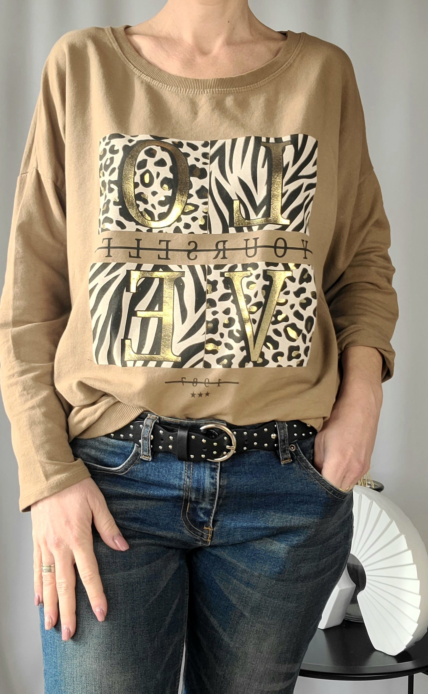 Pull léger Sweat LOV´ en coton