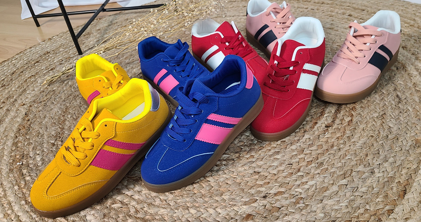 Sneakers SAMBA Baskets en suédine à bandes