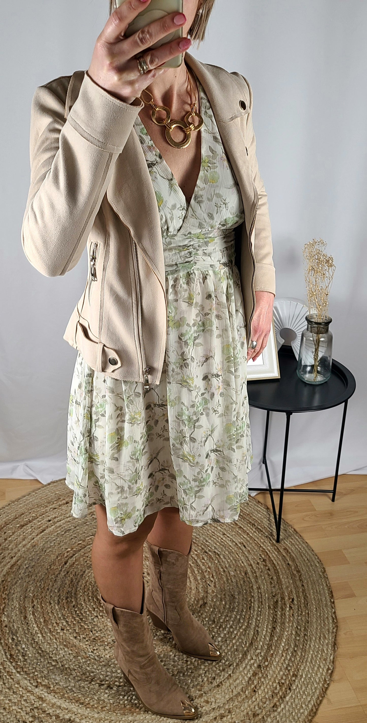 Robe MAIA à fleurs