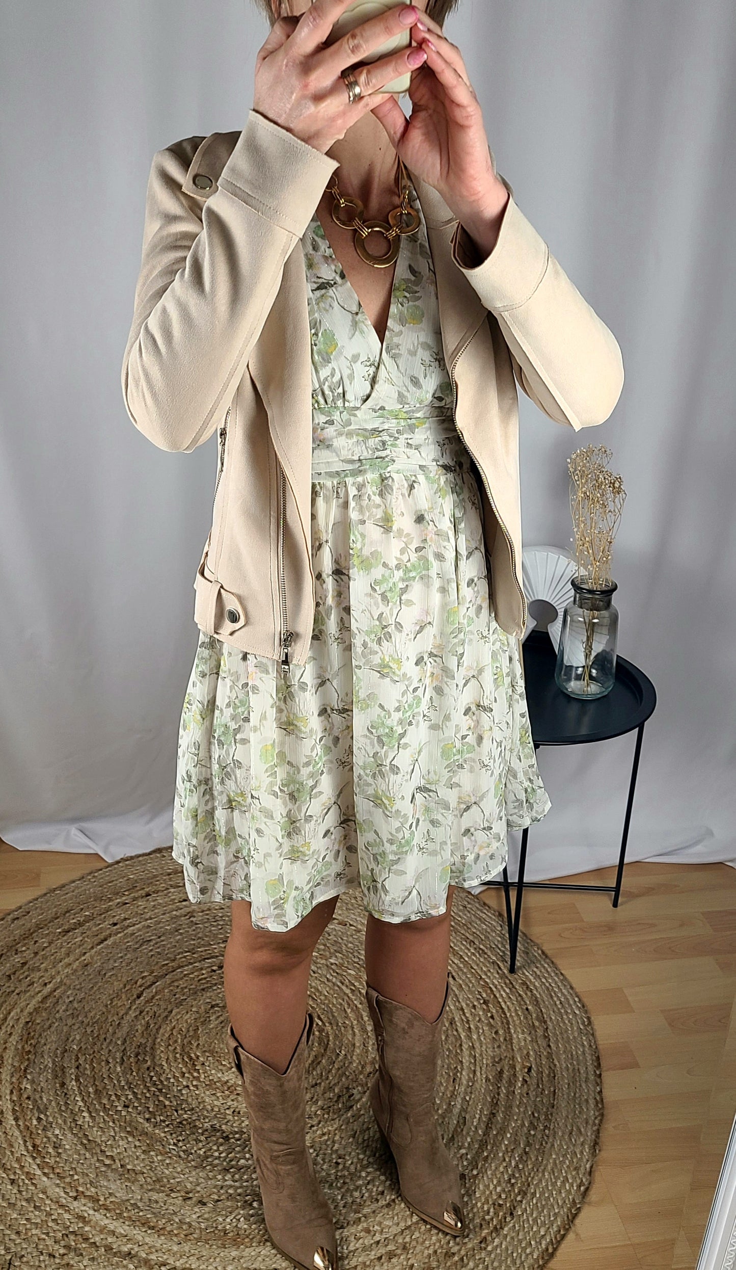 Robe MAIA à fleurs