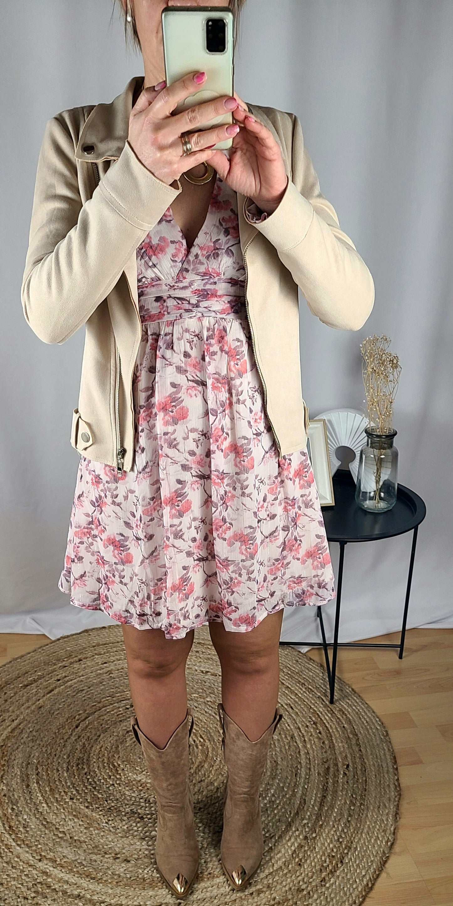 Robe MAIA à fleurs