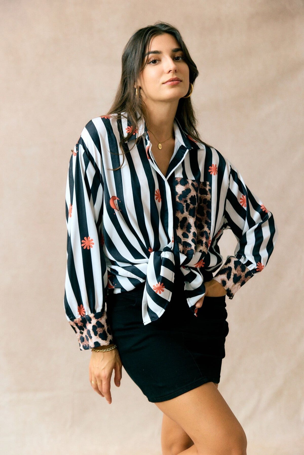 Chemise SIBYLE à rayures