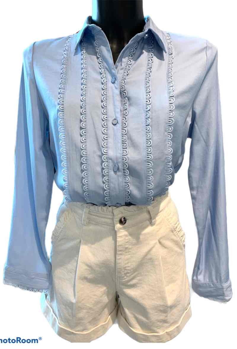 Chemise GRACIELLA en tencel et dentelle