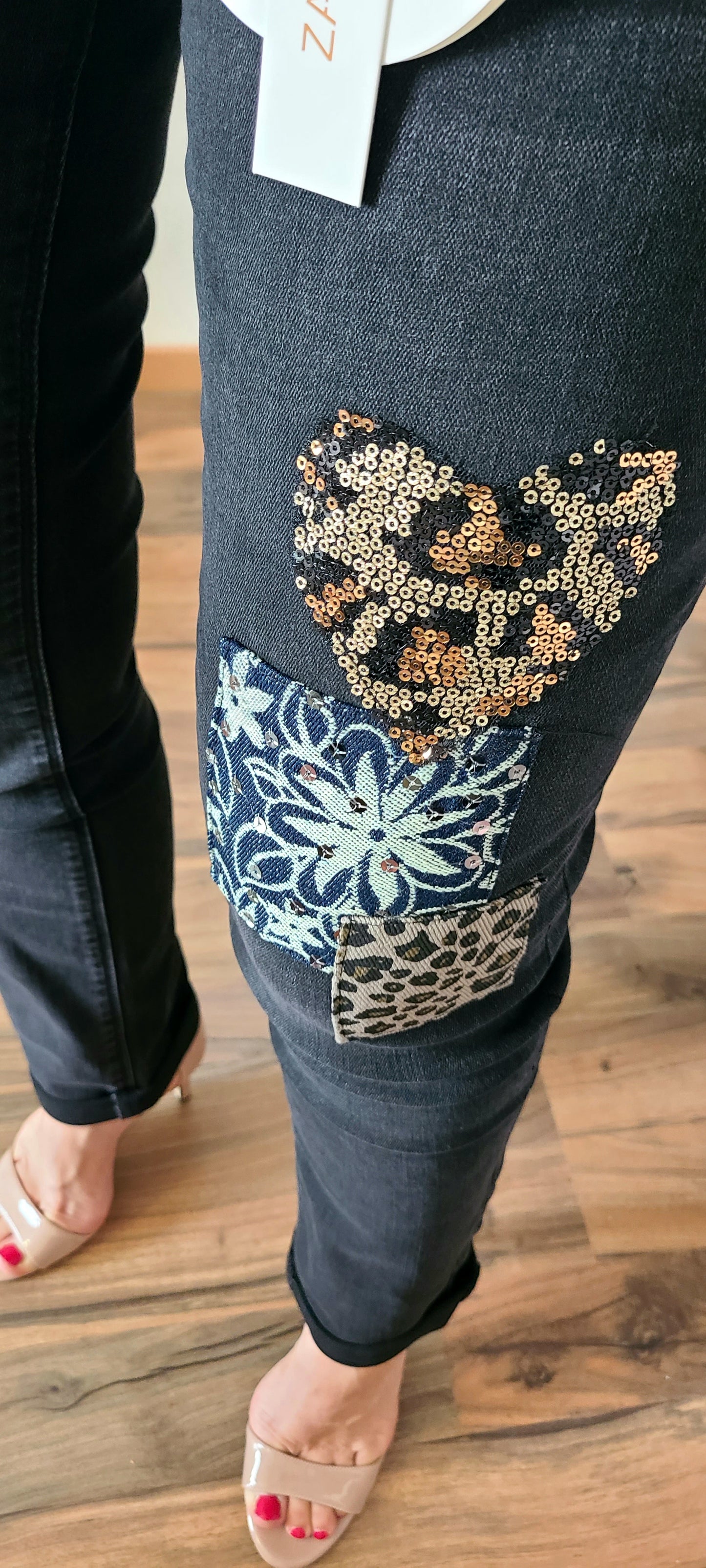 Jeans Slim ZAC sequins