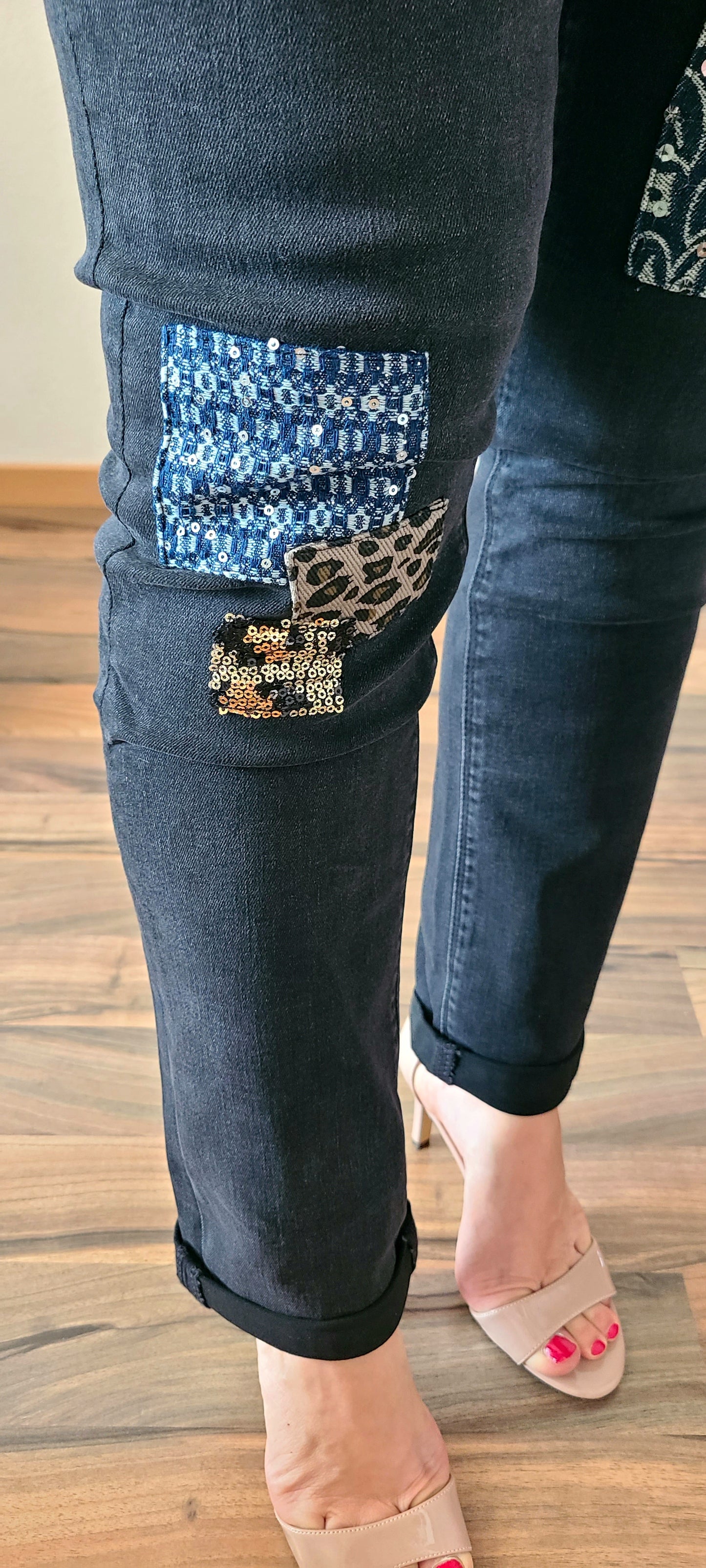 Jeans Slim ZAC sequins