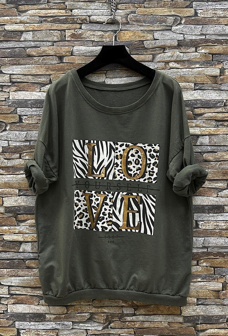 Pull léger Sweat LOV´ en coton