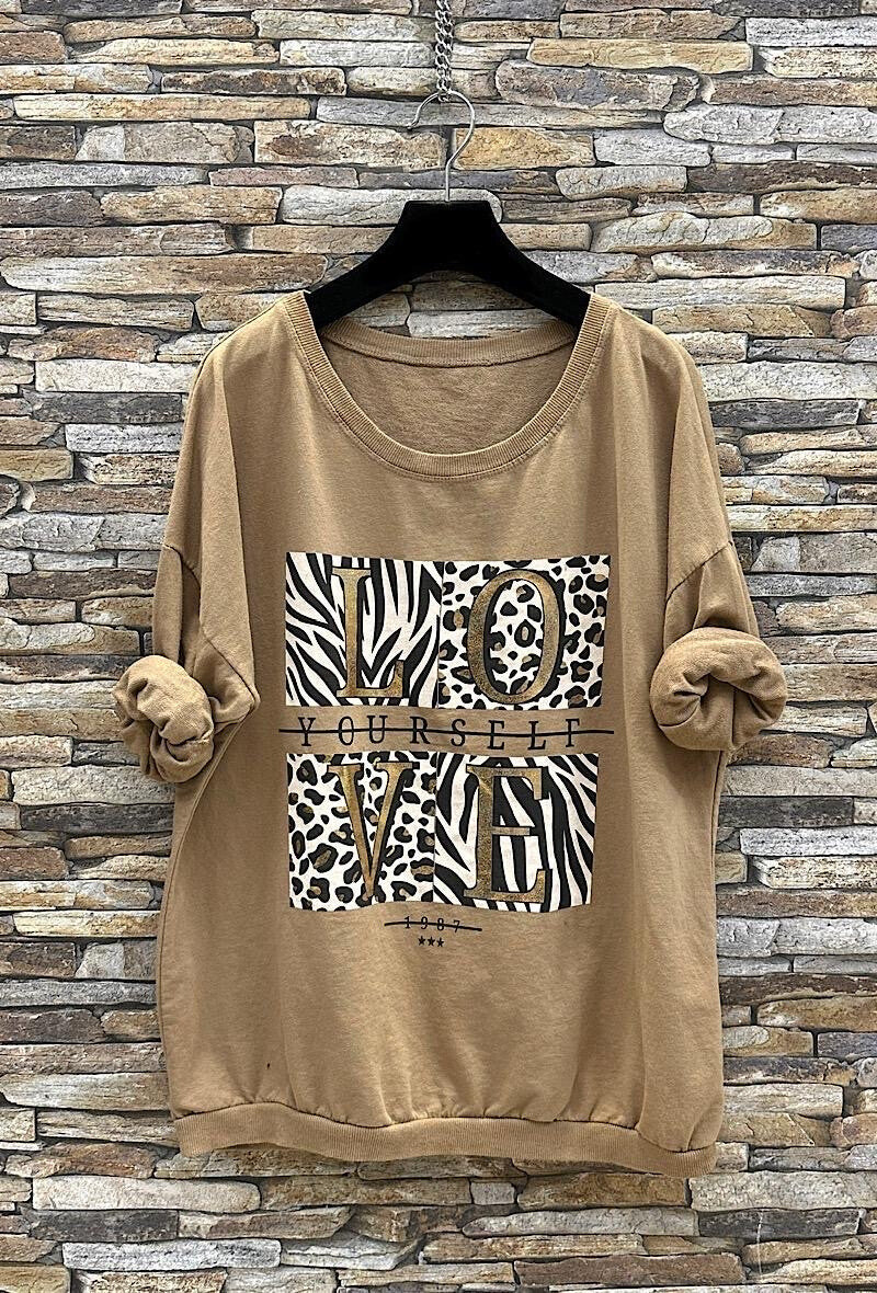Pull léger Sweat LOV´ en coton