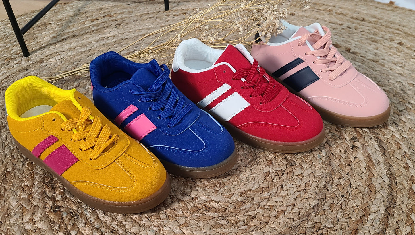 Sneakers SAMBA Baskets en suédine à bandes