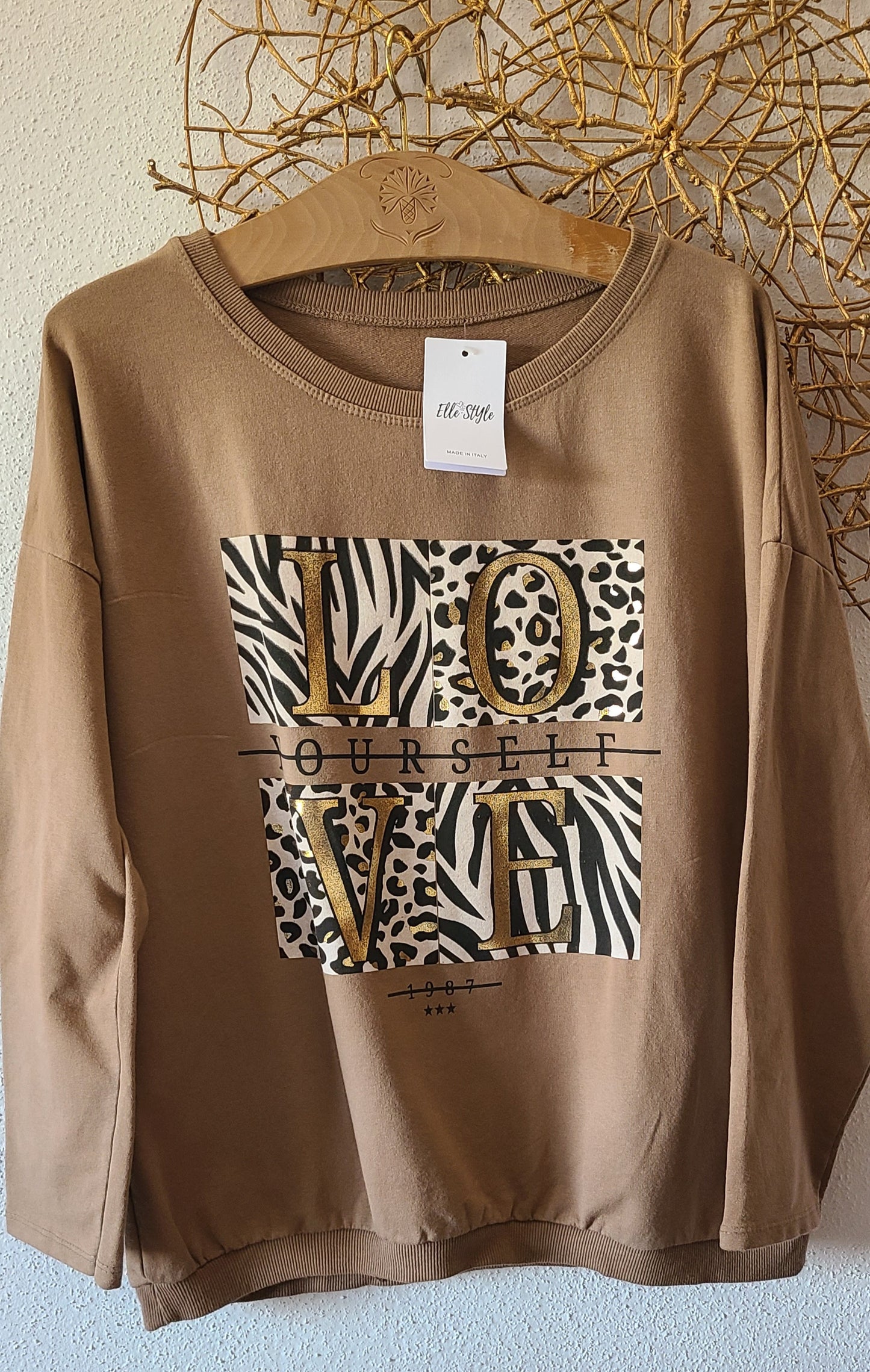 Pull léger Sweat LOV´ en coton