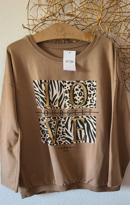 Pull léger Sweat LOV´ en coton