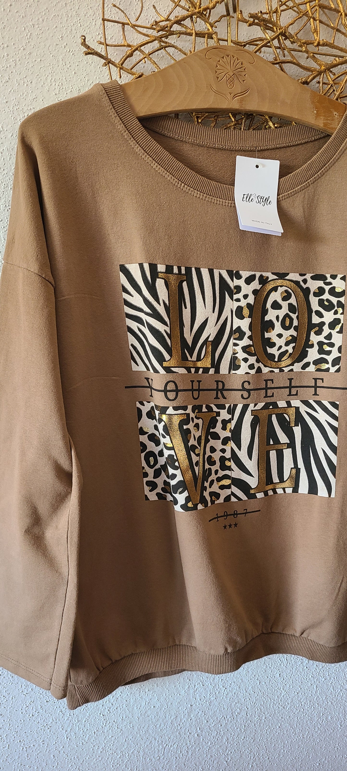 Pull léger Sweat LOV´ en coton