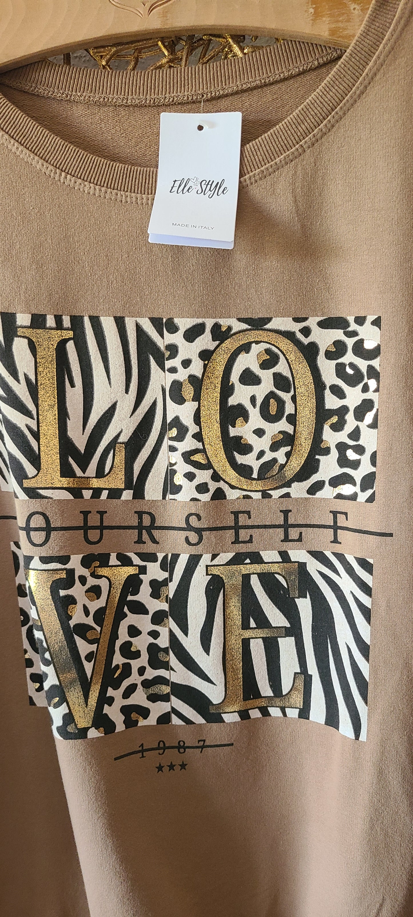 Pull léger Sweat LOV´ en coton