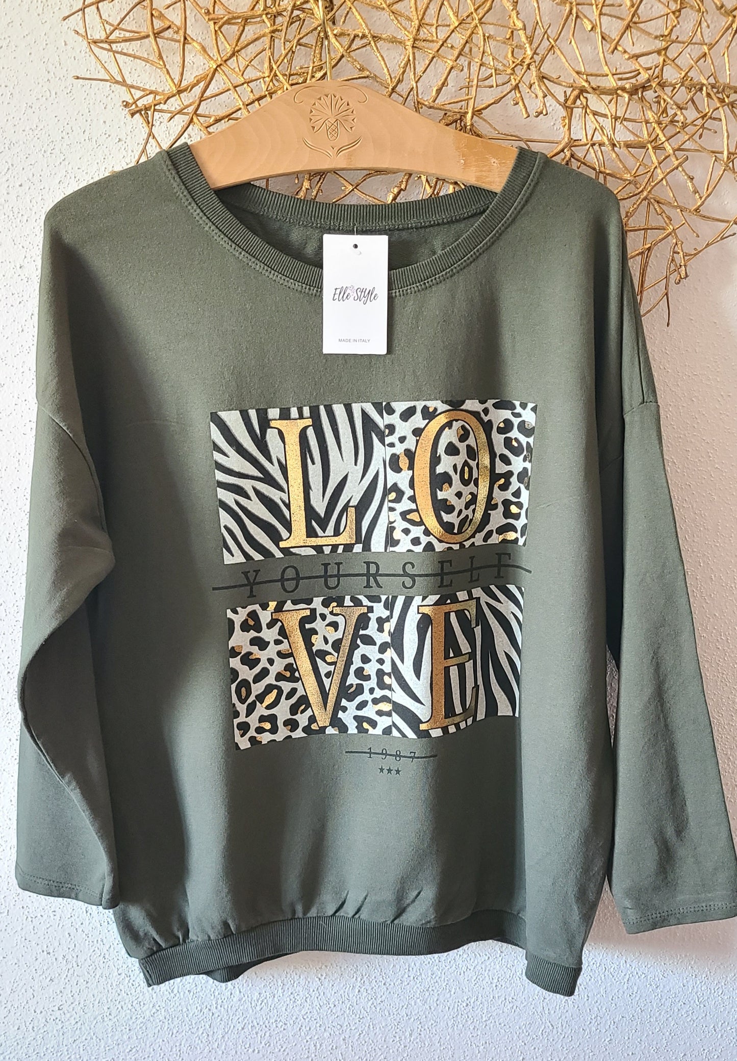 Pull léger Sweat LOV´ en coton