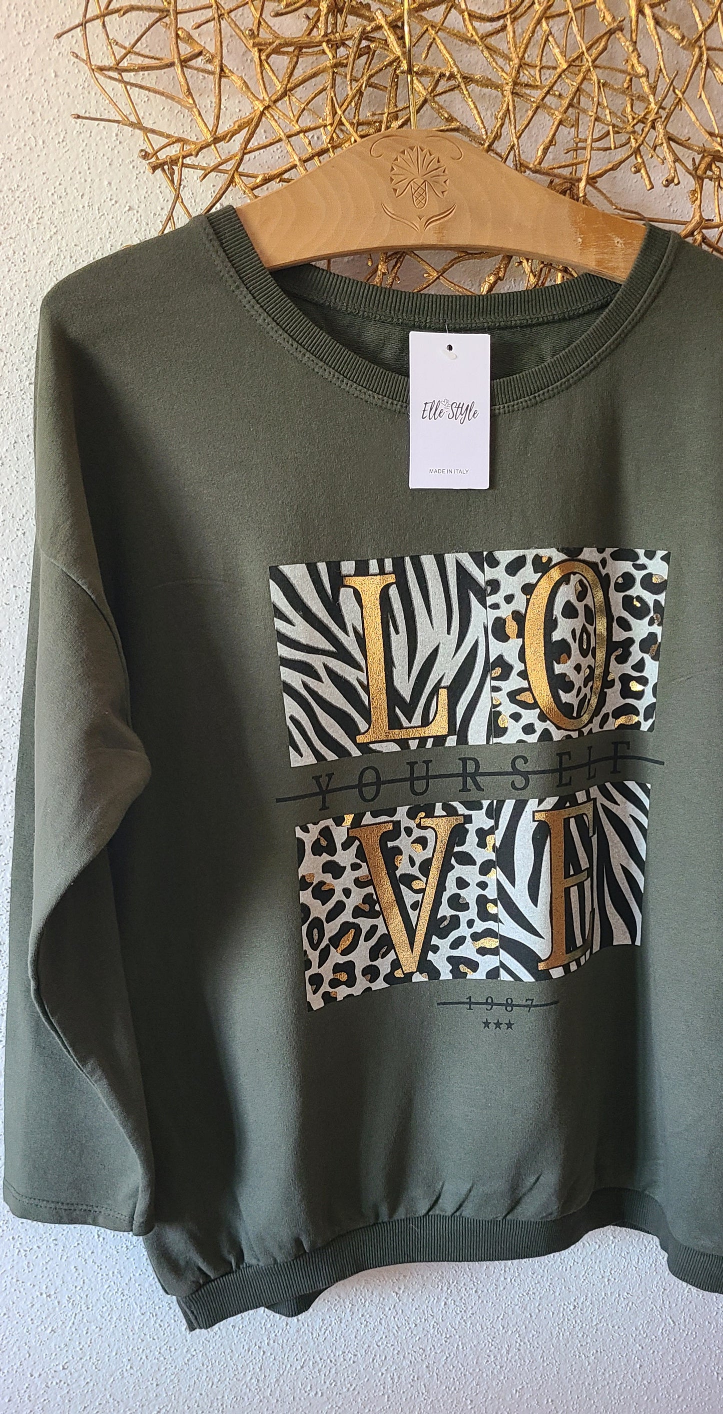 Pull léger Sweat LOV´ en coton