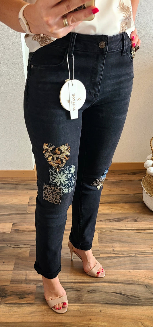 Jeans Slim ZAC sequins